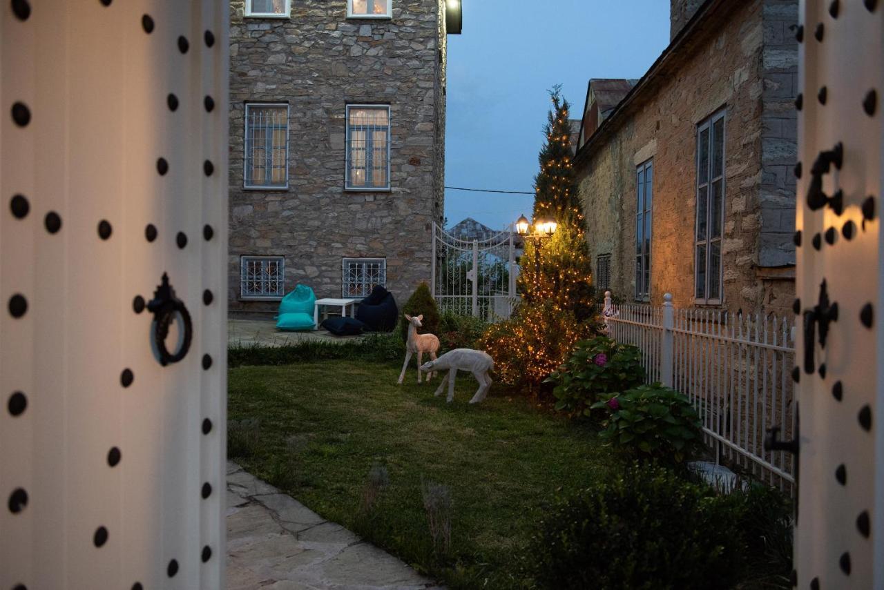 Dandy Villas Nymfaio - Snow Fairy - Sauna Exterior foto