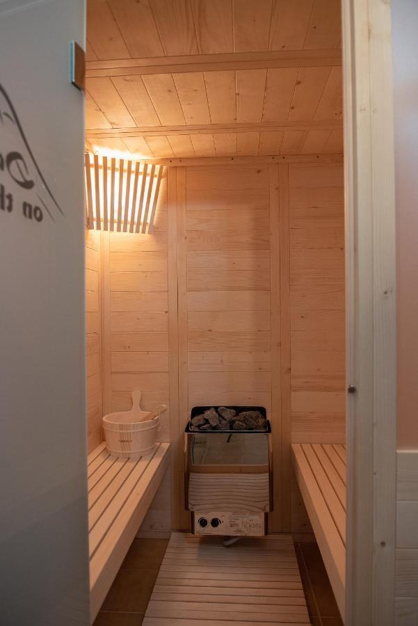 Dandy Villas Nymfaio - Snow Fairy - Sauna Exterior foto